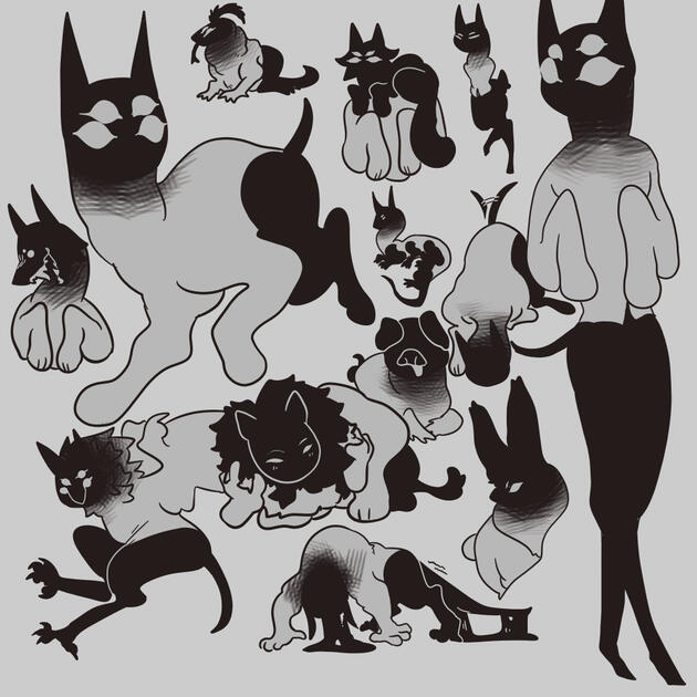 doodle page ;; varies on complexity
